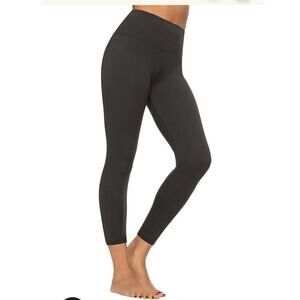 Lot of Two Felina Small Black Shapebooster High Waisted Ankle Length Leggings